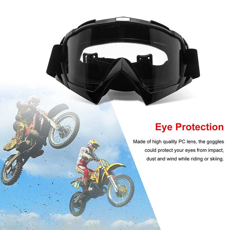 Skiing Goggles Windproof Cycling Motorcycle Goggles Winter Anti-Fog Snowboard Ski Glasses Ski Mask Tactical Goggle Sunglasses