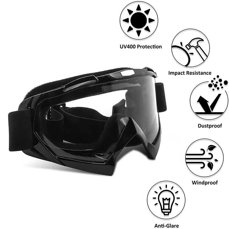 Skiing Goggles Windproof Cycling Motorcycle Goggles Winter Anti-Fog Snowboard Ski Glasses Ski Mask Tactical Goggle Sunglasses
