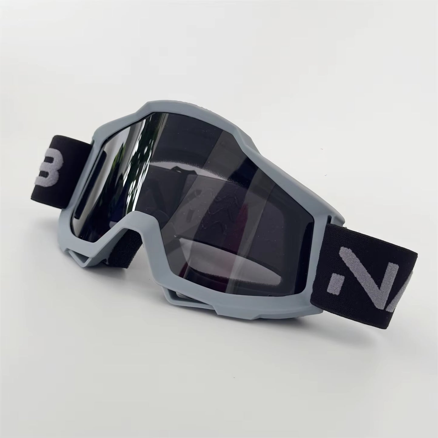 NAFEIB Motorcycle Riding Goggles with Elastic Band to Prevent Detachment UV400 High-Quality Windproof Outdoor Off-Road Glasses