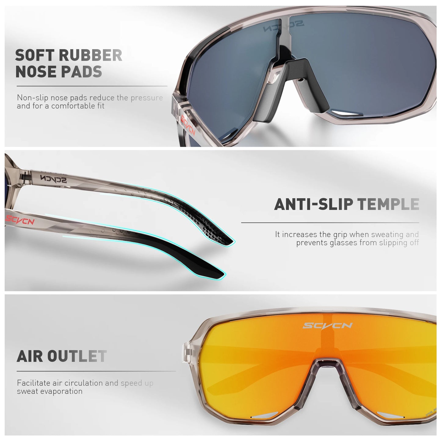 Cycling Sunglasses Men MTB Road Driving Bike Glasses Outdoor Sports Women Bicycle Cycling UV400 Protective Glasses New