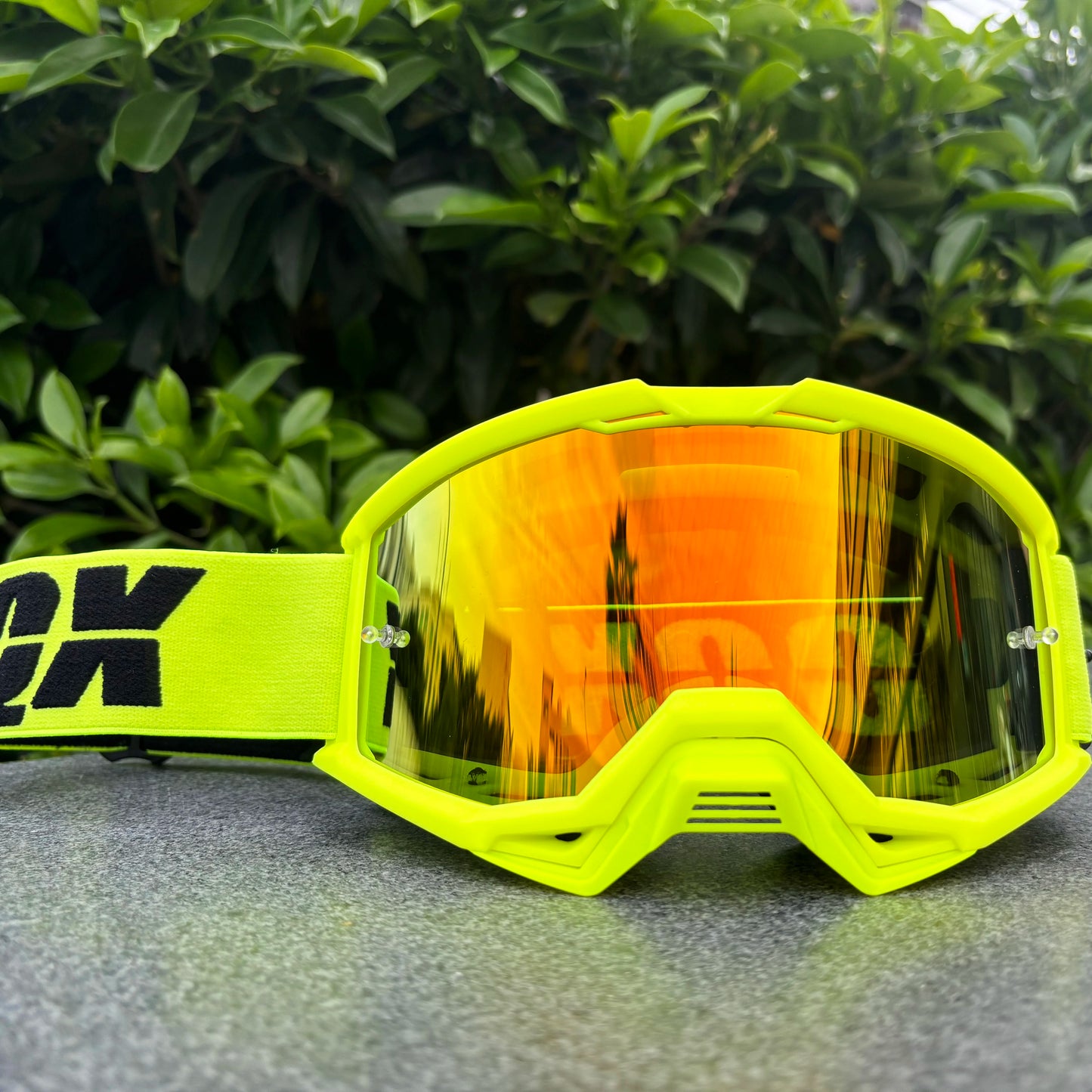 IOQX Motocross Gold Goggles Cycling MX ATV Motorcycle Helmet Glasses Off-Road Racing Riding Goggles Dirt Bike Gear Moto Glasses