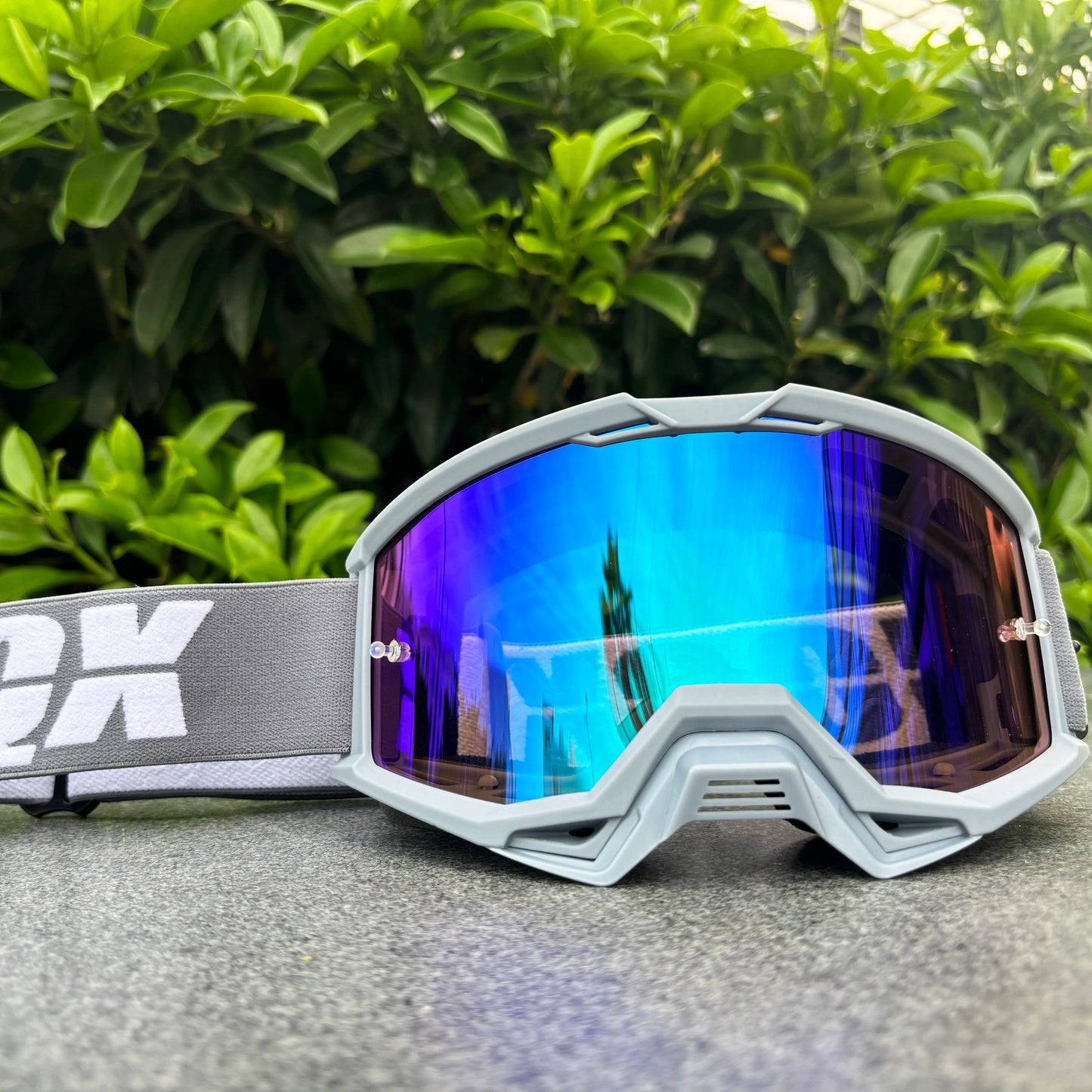IOQX Motocross Gold Goggles Cycling MX ATV Motorcycle Helmet Glasses Off-Road Racing Riding Goggles Dirt Bike Gear Moto Glasses