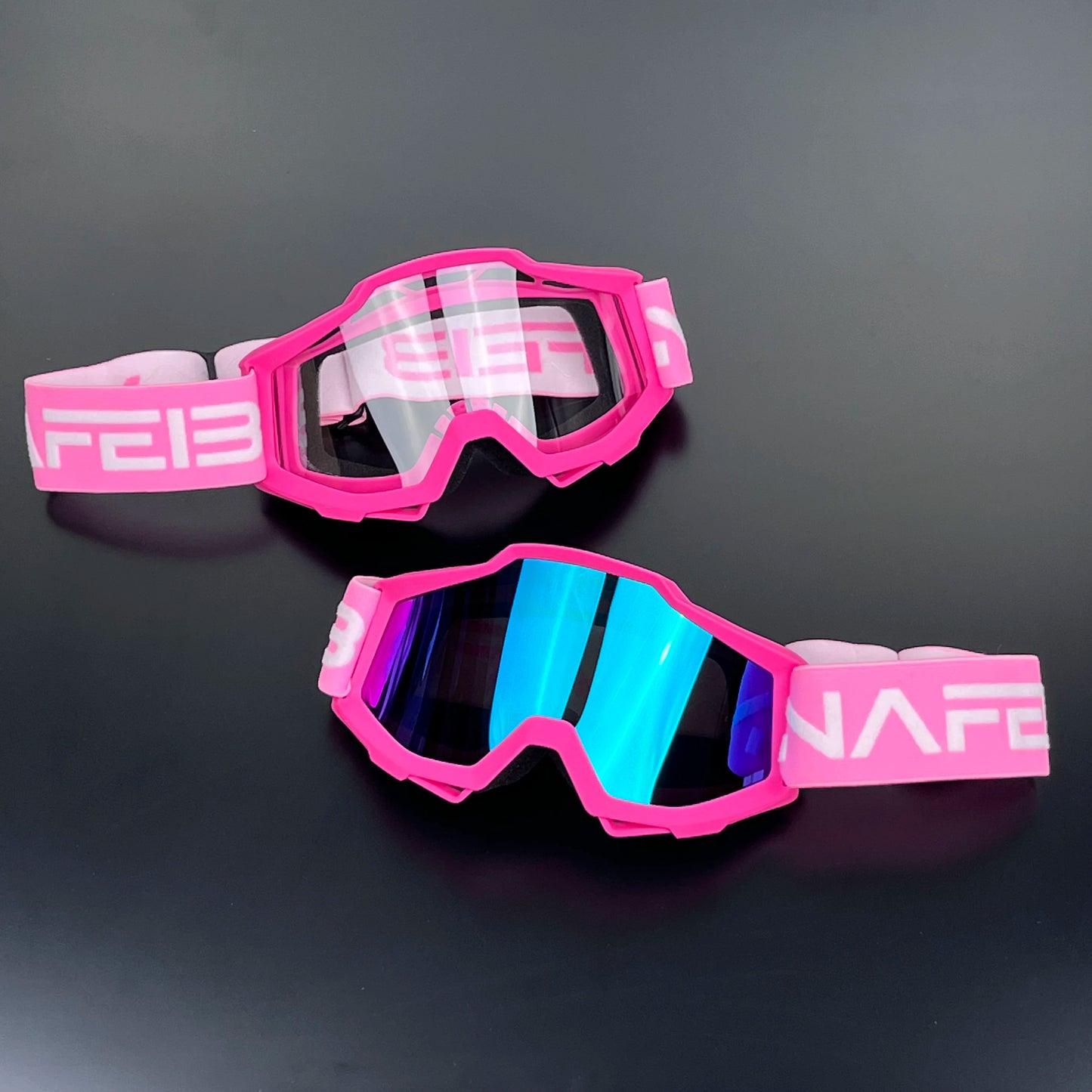 NAFEIB Motorcycle Riding Goggles Men'S Windproof Outdoor Glasses Dirt Bike Off-Road Helmet Goggles Moto Cross MX MTB