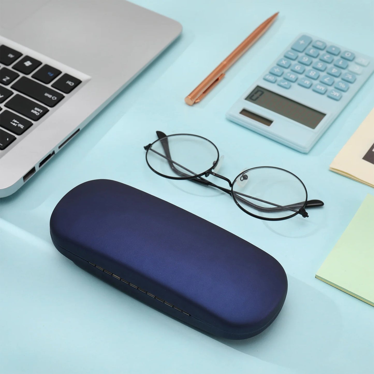 3 Packs Eyeglasses Case, Unisex Hard Shell Eye Glasses Case, 6.3 *2.36 *1.37 Inch Protective Case for Glasses, Sunglasses Case for Men Women