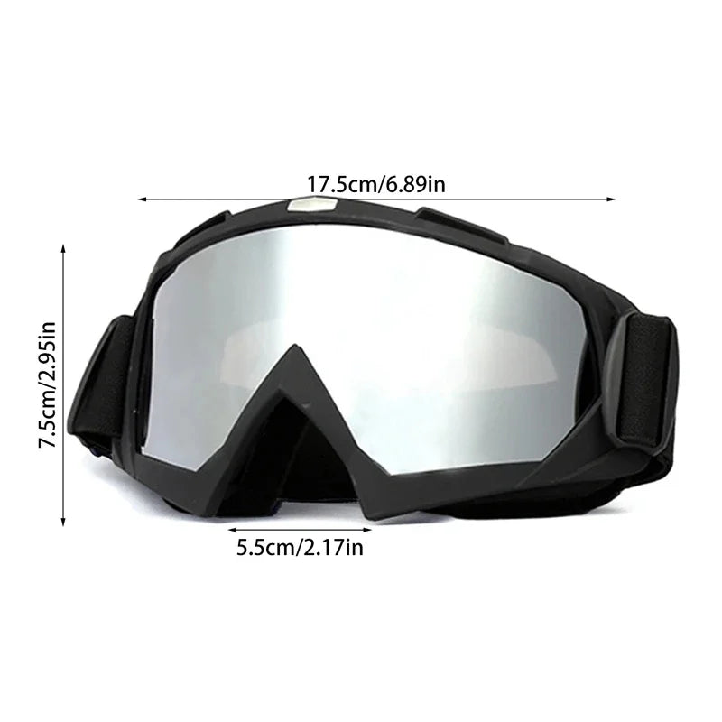 Skiing Goggles Windproof Cycling Motorcycle Goggles Winter Anti-Fog Snowboard Ski Glasses Ski Mask Tactical Goggle Sunglasses