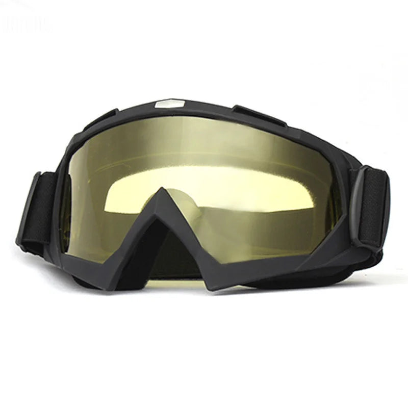 Skiing Goggles Windproof Cycling Motorcycle Goggles Winter Anti-Fog Snowboard Ski Glasses Ski Mask Tactical Goggle Sunglasses