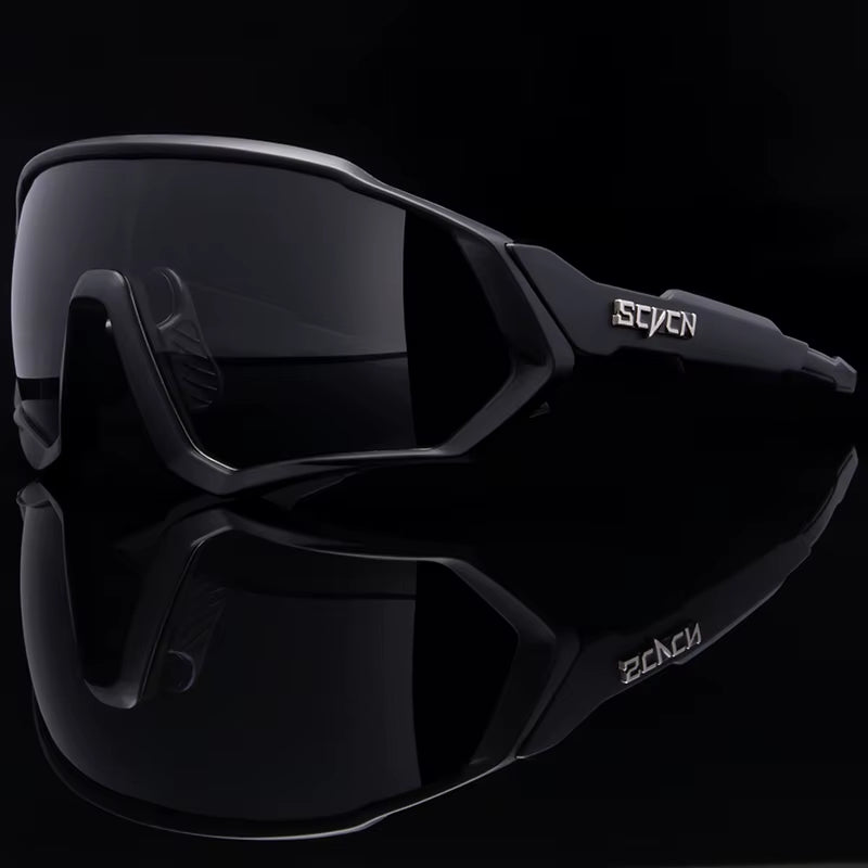 SCVCN UV400 Sport Cycling Glasses Road Sunglasses Bicycle Eyewear Mountain Bike MTB Cycl Goggles Running Glasses