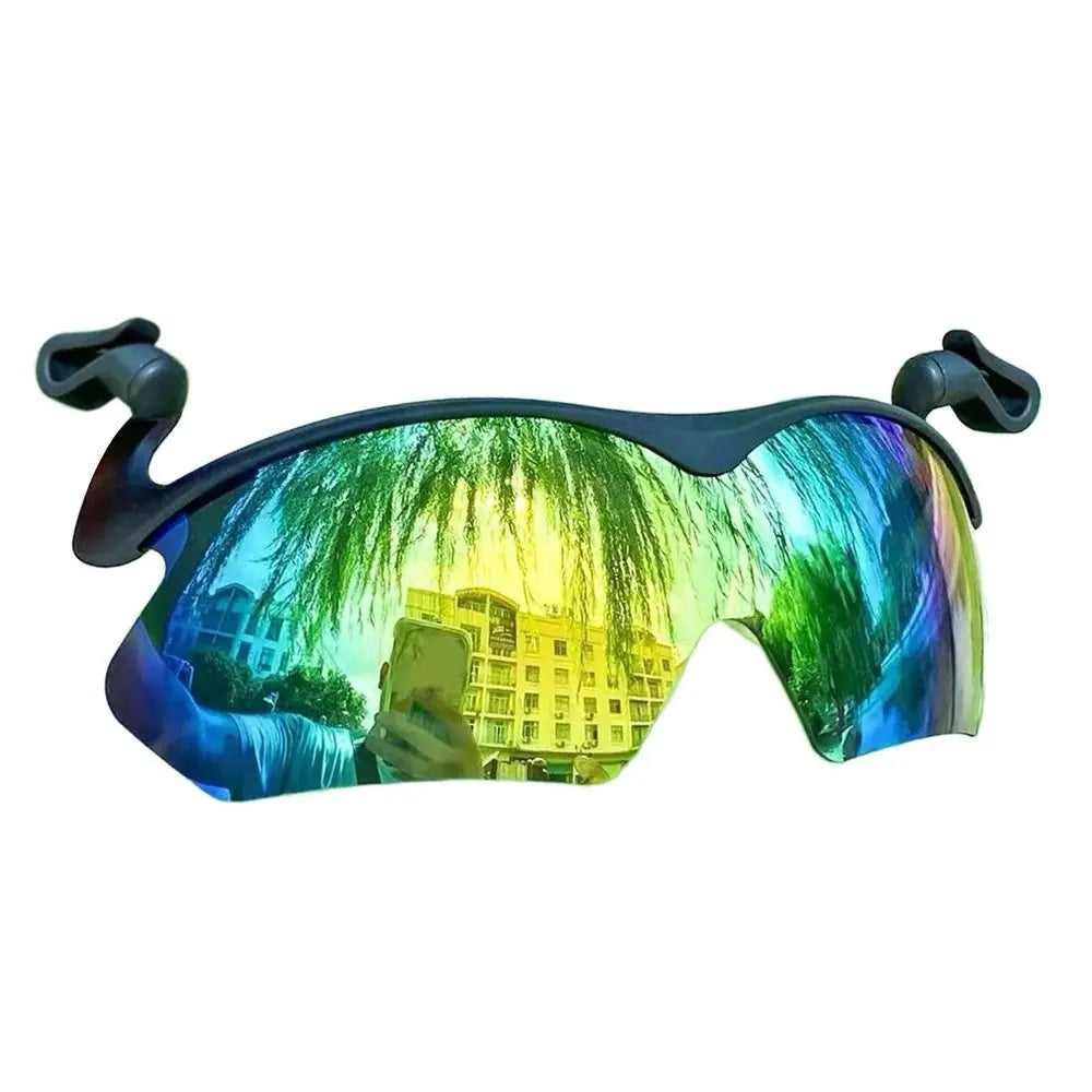 Adjustable Clip Cap Sports Sunglasses Flip-Up Cover UV Protection Polarized Sunglasses Clip on Hat Cycling Goggles