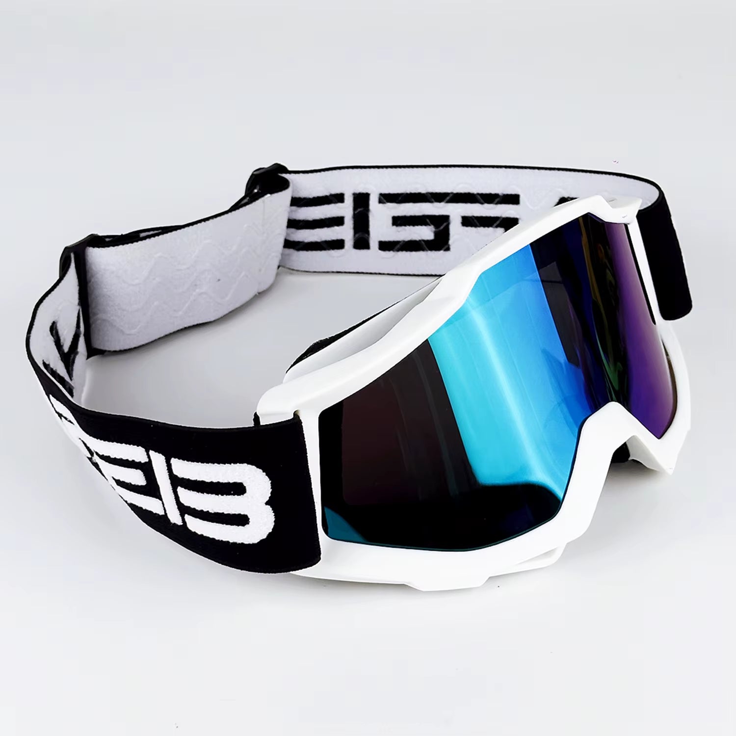 NAFEIB Motorcycle Riding Goggles with Elastic Band to Prevent Detachment UV400 High-Quality Windproof Outdoor Off-Road Glasses