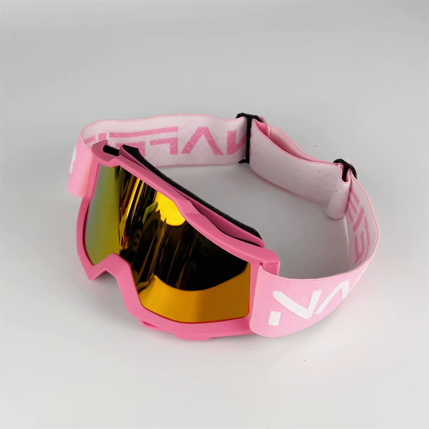 NAFEIB Motorcycle Riding Goggles with Elastic Band to Prevent Detachment UV400 High-Quality Windproof Outdoor Off-Road Glasses