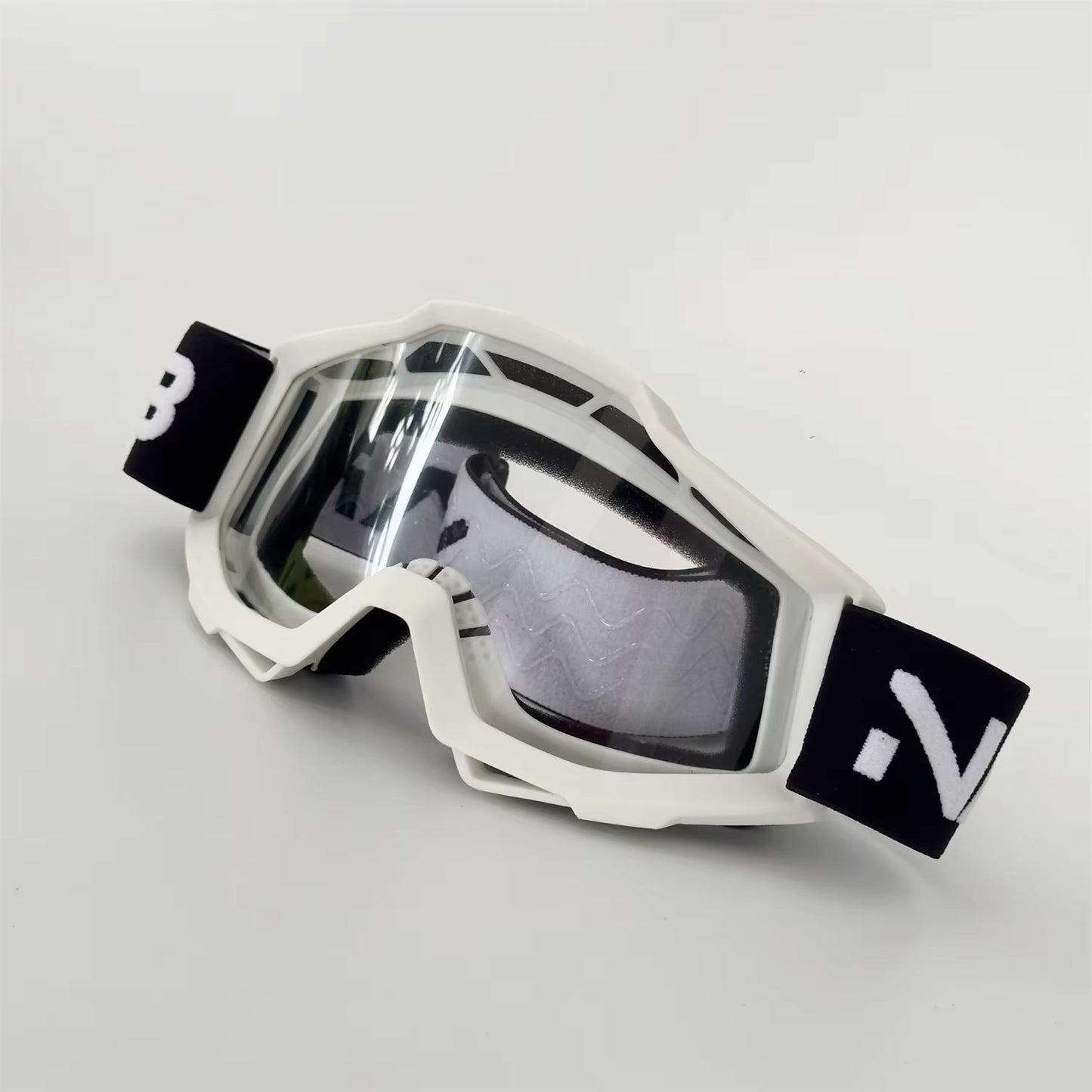 NAFEIB Motorcycle Riding Goggles with Elastic Band to Prevent Detachment UV400 High-Quality Windproof Outdoor Off-Road Glasses