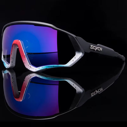 SCVCN UV400 Sport Cycling Glasses Road Sunglasses Bicycle Eyewear Mountain Bike MTB Cycl Goggles Running Glasses