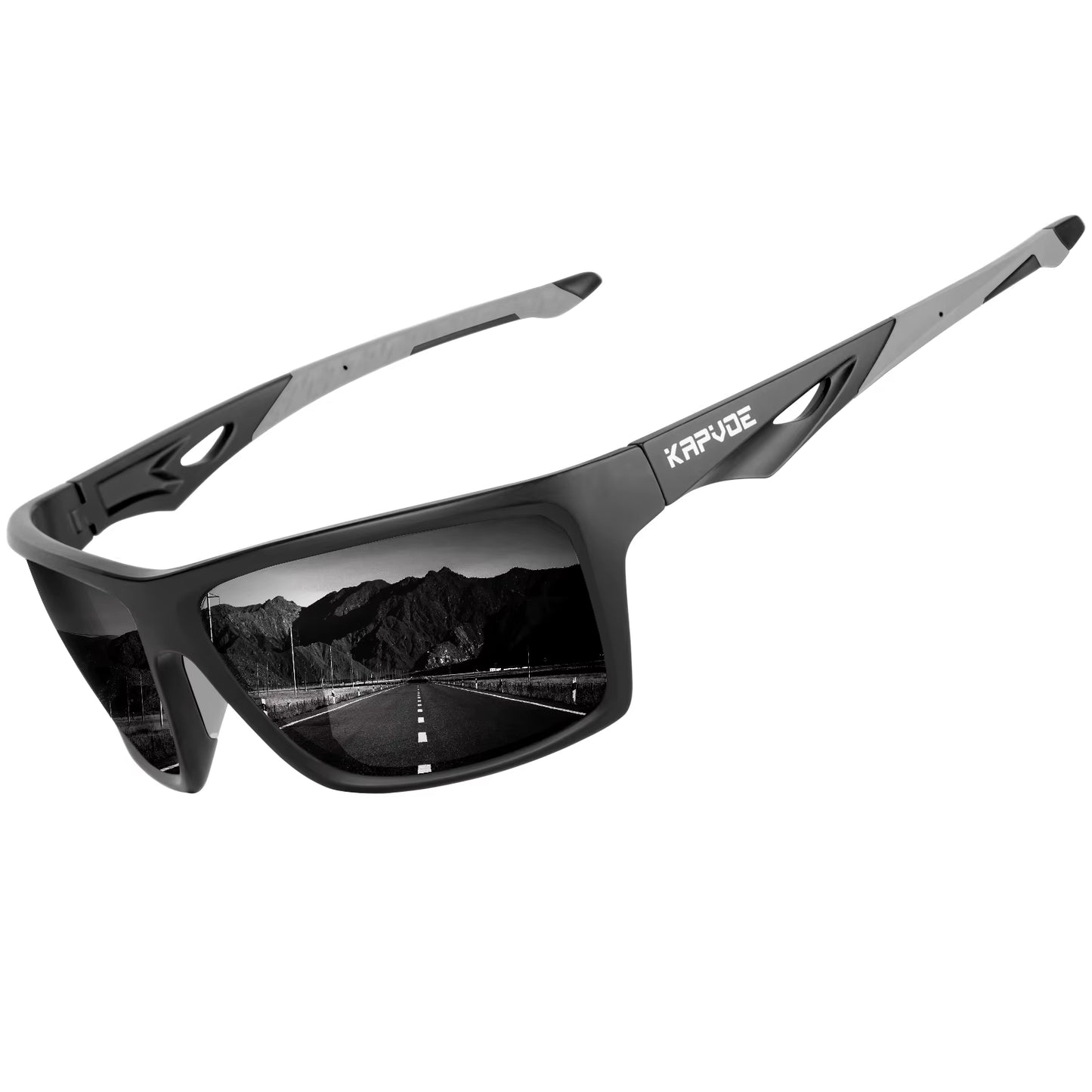 KAPVOE Polarized Glasses Men Women Fishing Goggles Camping Hiking Road Driving Eyewear Sport Sunglasses Bicycle Running Glasses