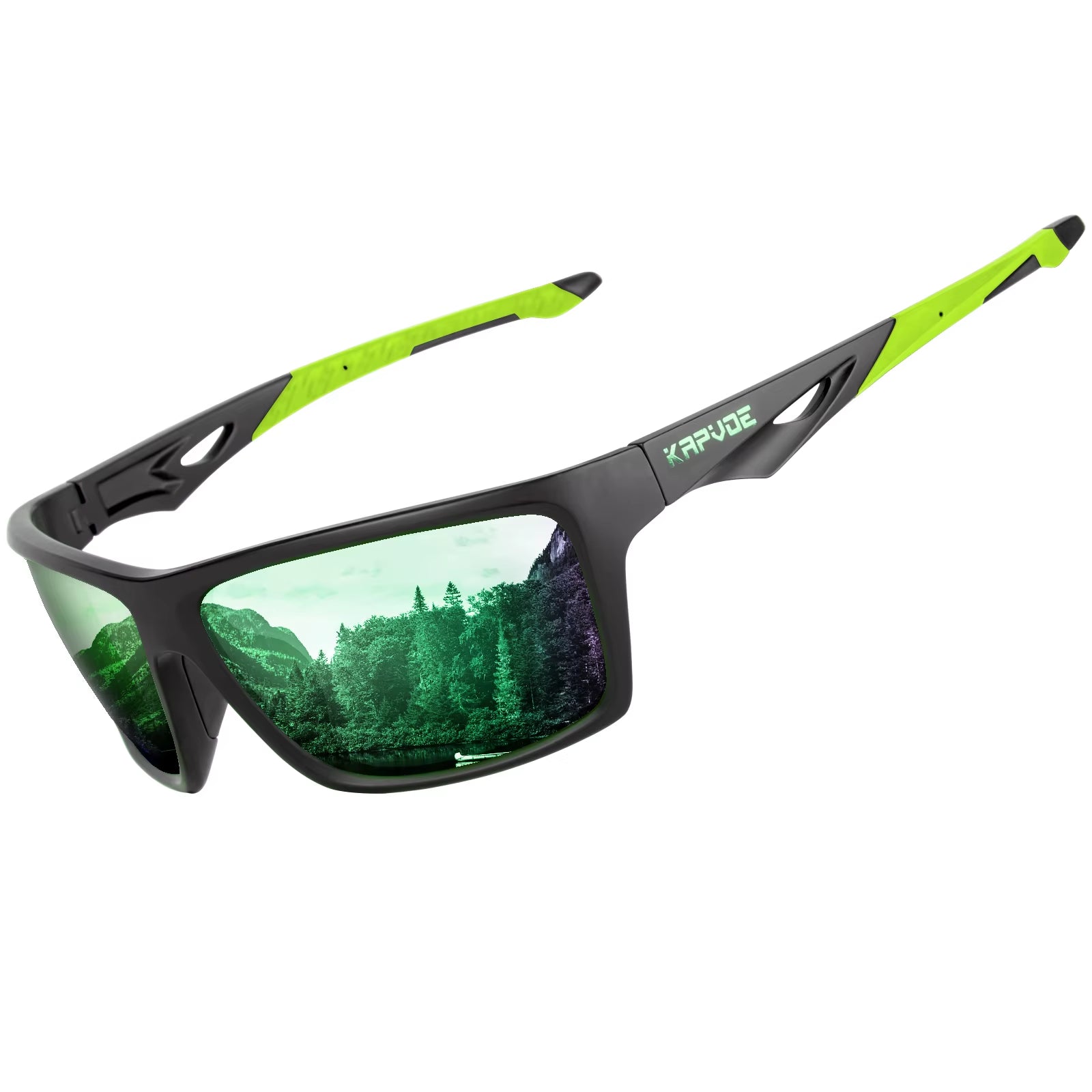KAPVOE Polarized Glasses Men Women Fishing Goggles Camping Hiking Road Driving Eyewear Sport Sunglasses Bicycle Running Glasses