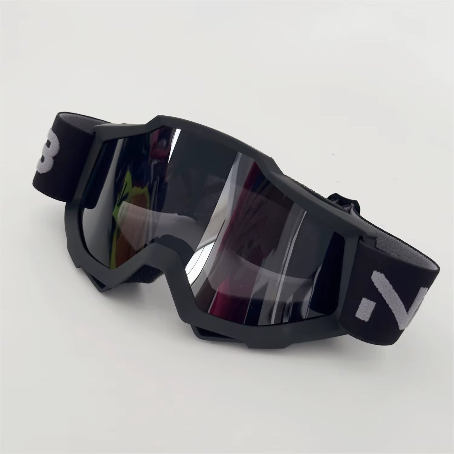 NAFEIB Motorcycle Riding Goggles with Elastic Band to Prevent Detachment UV400 High-Quality Windproof Outdoor Off-Road Glasses