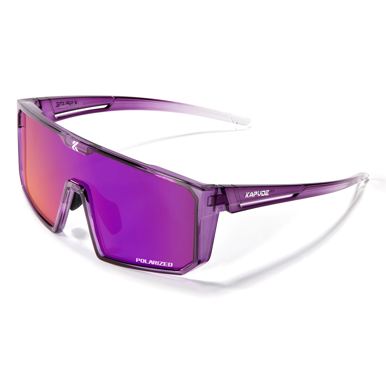 KAPVOE Polarized Sunglasses Sports Glasses Fashion  Glasses Man Luxury Motorcycle Goggles Outdoor Cycling UV400 Sunglasses
