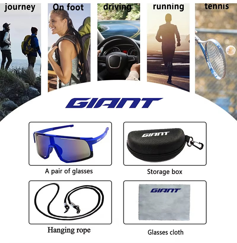 Cycling Sunglasses Women Men Long Distance anti Fog Riding Eyewear Mountain Bike Road Bicycle Glasses Outdoor Lenses Box