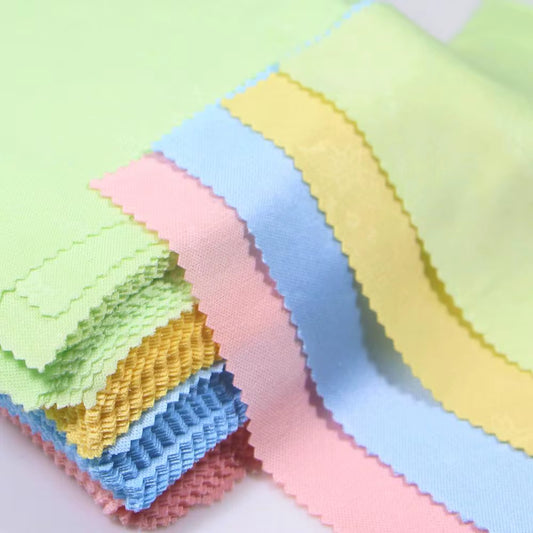 10Pcs Glasses Cleaning Cloth 4 Colors Lens Cloth Wipes for Lens 13*13Cm for Glasses Mac Camera Computer