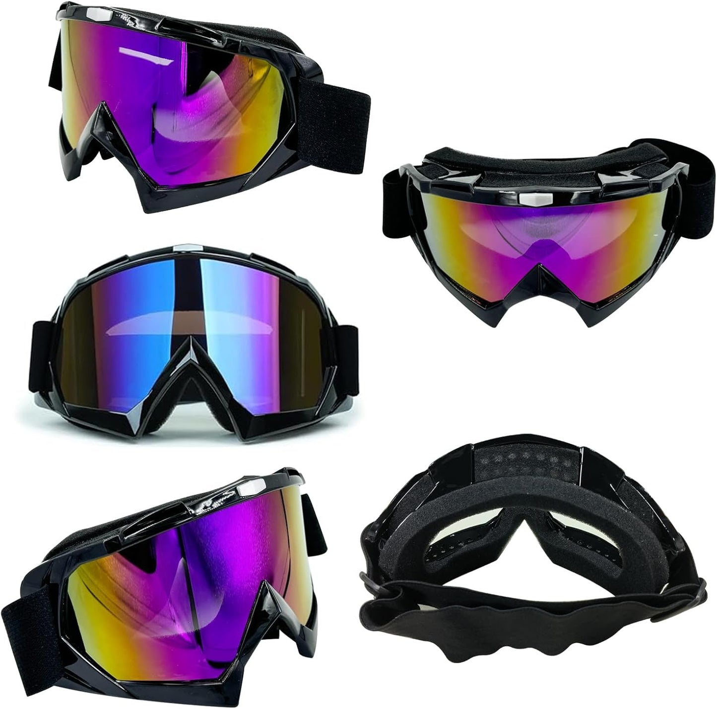 Motorcycle Dirt Bike Skiing Riding Windproof Racing Motocross Goggles