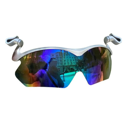 Adjustable Clip Cap Sports Sunglasses Flip-Up Cover UV Protection Polarized Sunglasses Clip on Hat Cycling Goggles