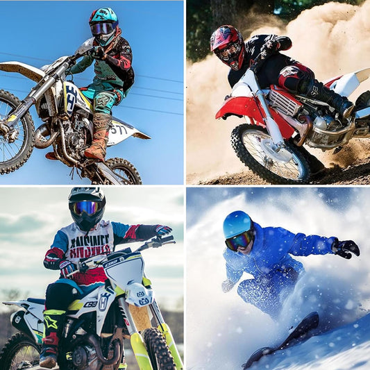 Motorcycle Dirt Bike Skiing Riding Windproof Racing Motocross Goggles