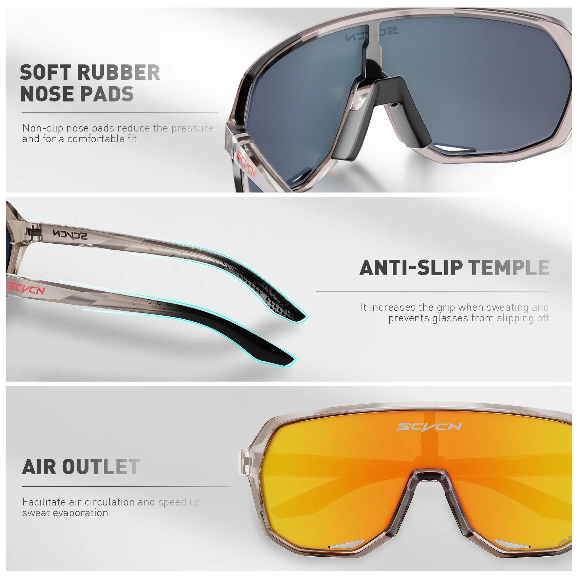 Cycling Sunglasses Men MTB Road Driving Bike Glasses Outdoor Sports Women Bicycle Cycling UV400 Protective Glasses New