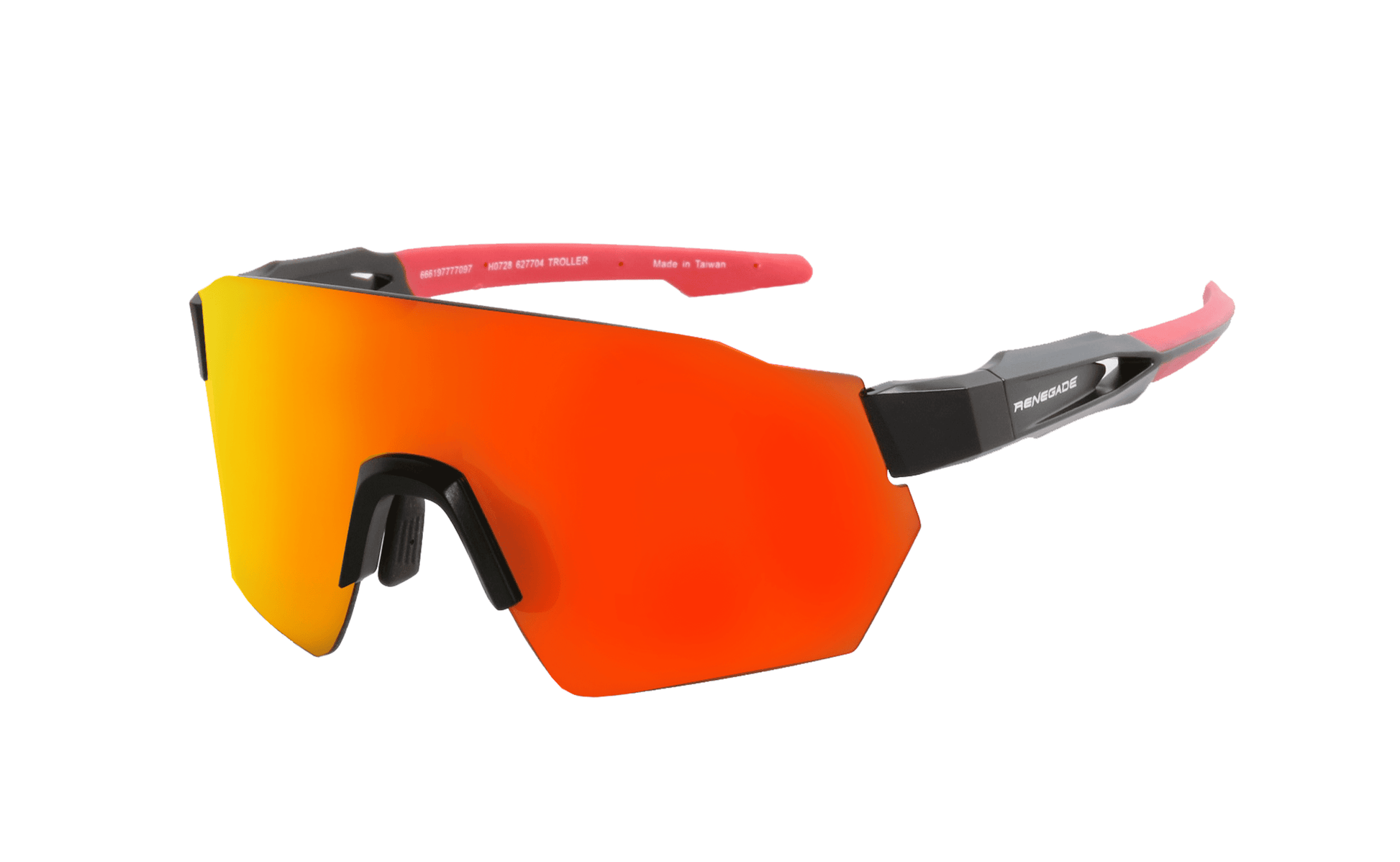 Nautic Wave Series Sports Performance Sunglasses Outdoor  Windproof Glasses for Adults - Troller