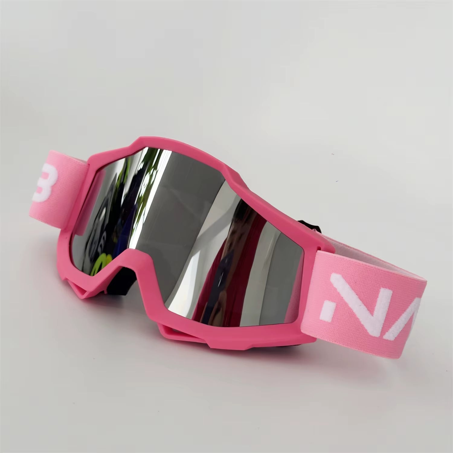 NAFEIB Motorcycle Riding Goggles with Elastic Band to Prevent Detachment UV400 High-Quality Windproof Outdoor Off-Road Glasses