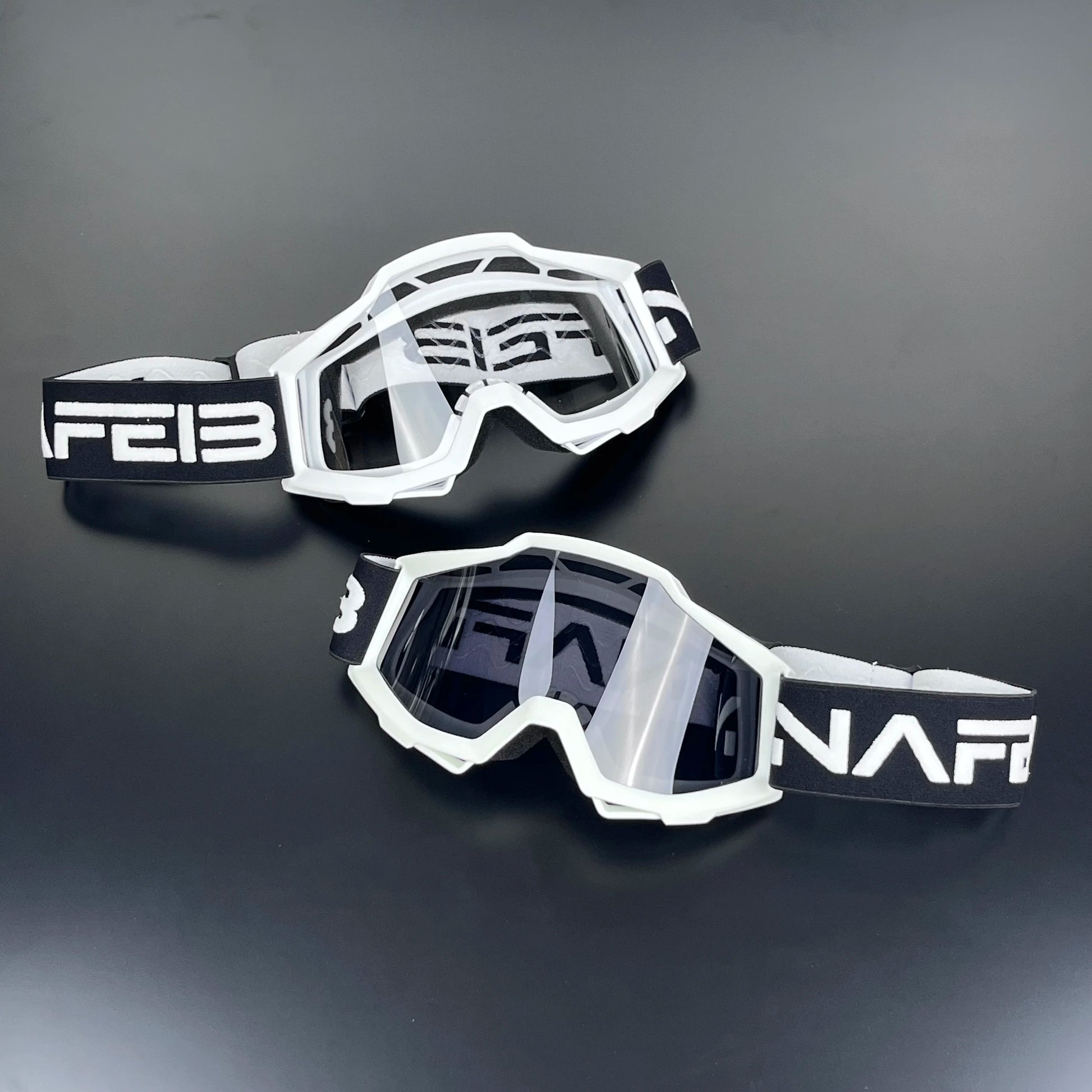 NAFEIB Motorcycle Riding Goggles Men'S Windproof Outdoor Glasses Dirt Bike Off-Road Helmet Goggles Moto Cross MX MTB