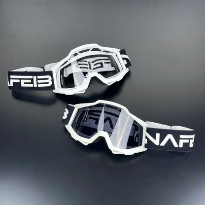 NAFEIB Motorcycle Riding Goggles Men'S Windproof Outdoor Glasses Dirt Bike Off-Road Helmet Goggles Moto Cross MX MTB