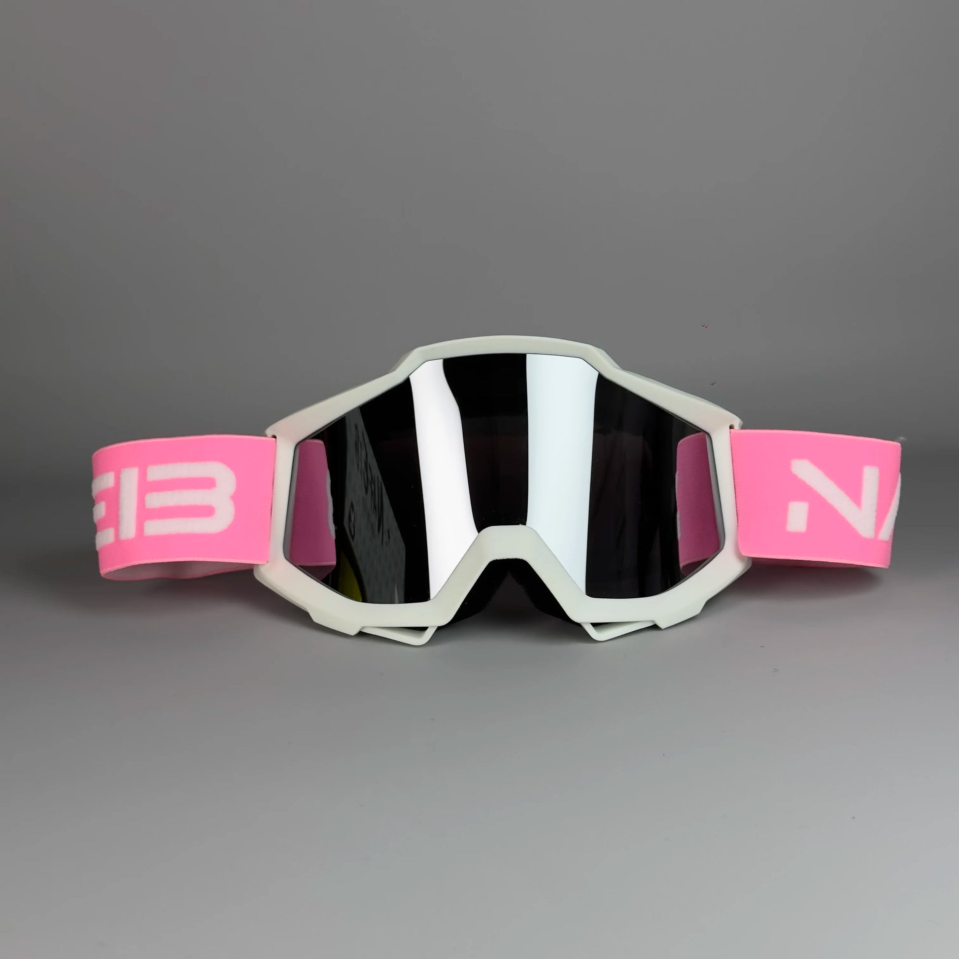 NAFEIB Motorcycle Riding Goggles with Elastic Band to Prevent Detachment UV400 High-Quality Windproof Outdoor Off-Road Glasses
