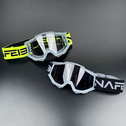 NAFEIB Motorcycle Riding Goggles Men'S Windproof Outdoor Glasses Dirt Bike Off-Road Helmet Goggles Moto Cross MX MTB