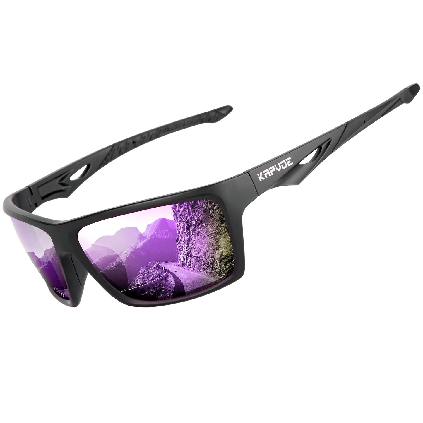 KAPVOE Polarized Glasses Men Women Fishing Goggles Camping Hiking Road Driving Eyewear Sport Sunglasses Bicycle Running Glasses