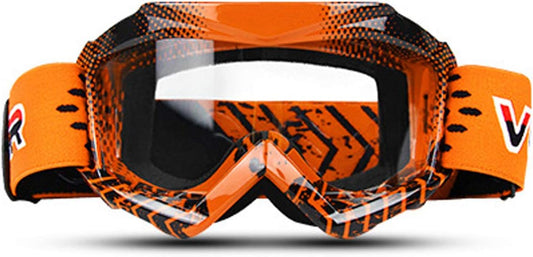 Motorbike Goggle Glasses Kids Teens Youth Motorcycle Clear Vision Dust Proof Dirtbike Racing Goggle KG4