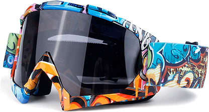 Motorcycle Motocross Racing Goggle Dirtbike Cycling Goggles Skiing Adjusted Strap KG31