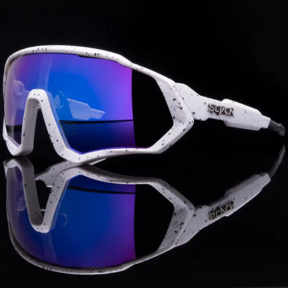 SCVCN UV400 Sport Cycling Glasses Road Sunglasses Bicycle Eyewear Mountain Bike MTB Cycl Goggles Running Glasses