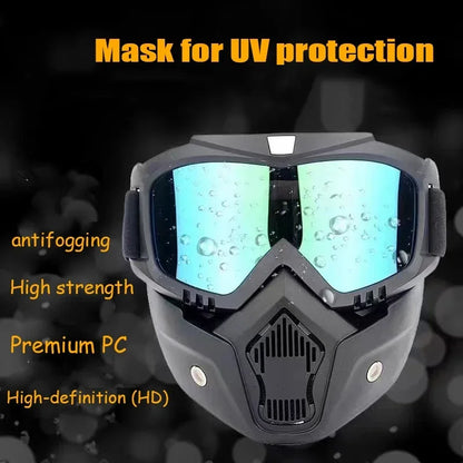 BSDDP Manufacturers Selling Retro Harley Mask Goggles for Off-Road Motorcycle Goggles Outdoor Riding Goggles
