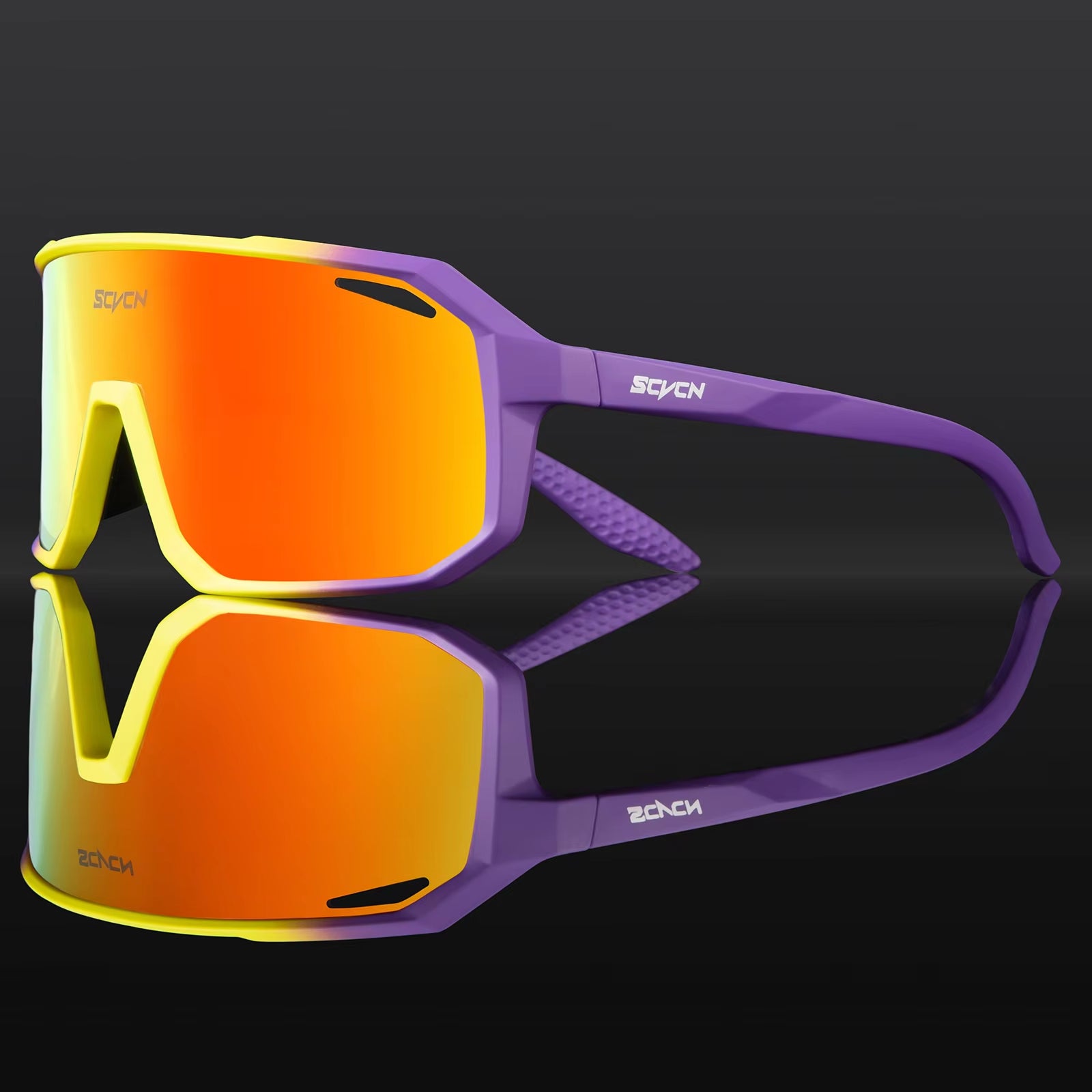 SCVCN Men Bicycle Cycling Sunglasses Woman MTB Road Bike Driving Goggles Outdoor Sports Running Glasses UV400 Hiking Eyewear