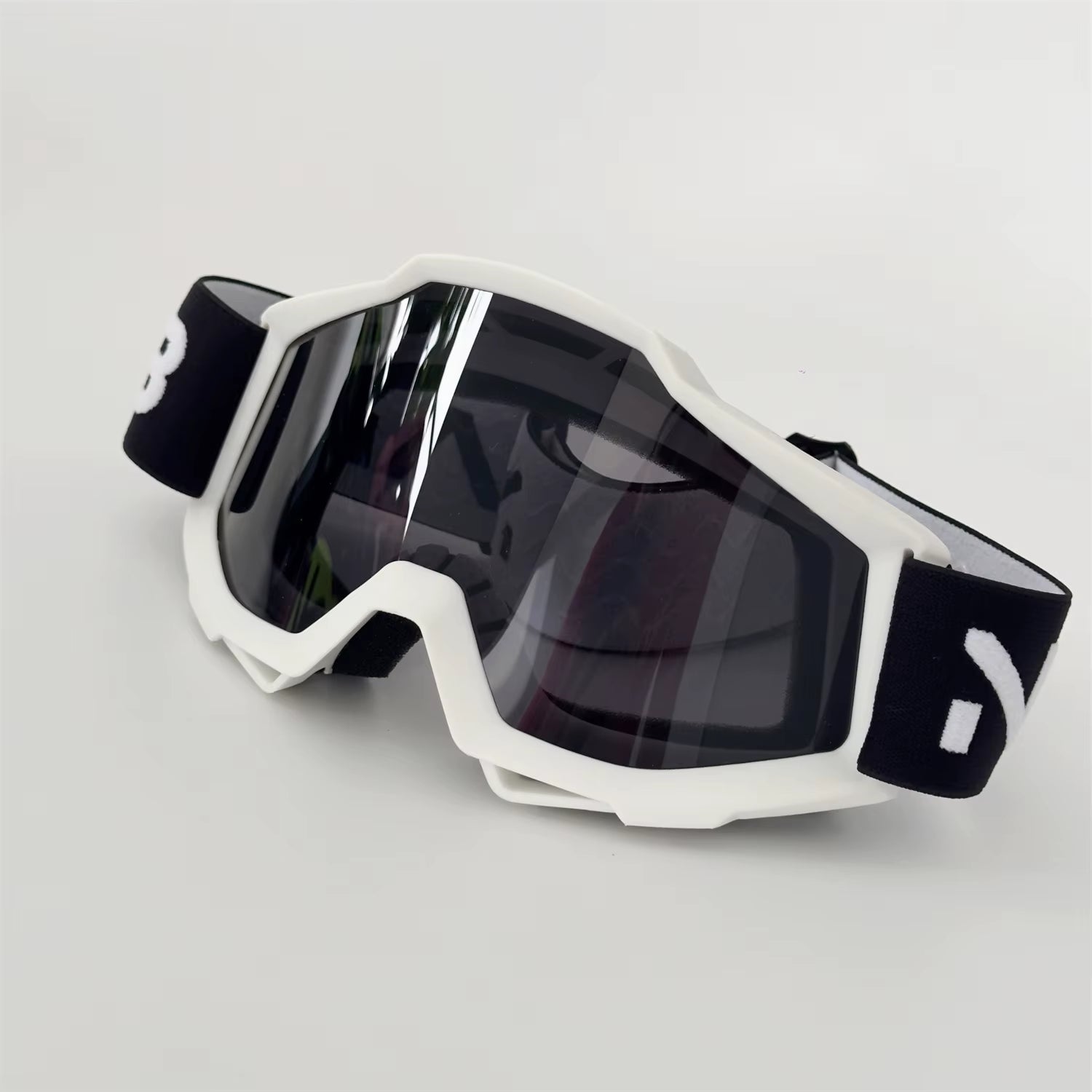 NAFEIB Motorcycle Riding Goggles with Elastic Band to Prevent Detachment UV400 High-Quality Windproof Outdoor Off-Road Glasses