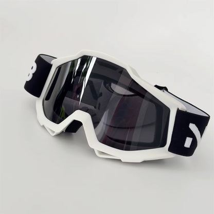 NAFEIB Motorcycle Riding Goggles with Elastic Band to Prevent Detachment UV400 High-Quality Windproof Outdoor Off-Road Glasses
